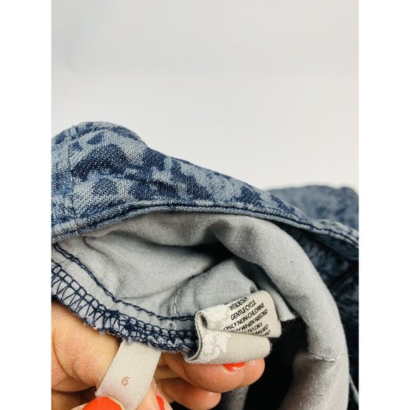 Soft Surroundings Python Snake Print Mid Rise Skinny Jeans Jeggings - Picture 8 of 10